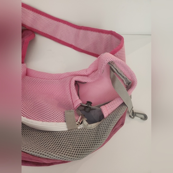 Pet Sling, Pet Dog Sling Carrier Adjustable Dog Satchel Carrier BagSz S | NWOT - Picture 8 of 10
